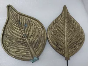 Strumento vintage per la realizzazione di fiori millinery fiori per la realizzazione di fiori petali foglia ottone ENORME XXL - Foto 1 di 6