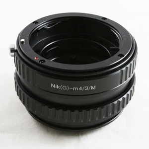 Lente Nikon F AF-S G a Micro 4/3 adaptador de montaje macro enfoque helicoide E-P5 GF6 - Imagen 1 de 3