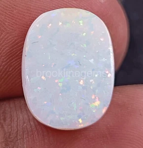 7CT BI-COLOR Ethiopian Fire Opal Certified Play of Color Untreated Gemstone 2D30 - Imagen 1 de 4
