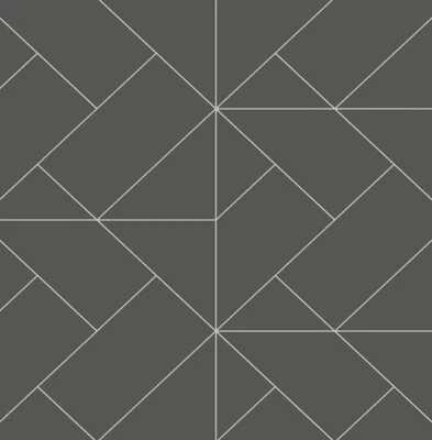 Papel pintado, papel pintado de diseño, espejo de azulejo, abstracto, brillo, plata, fresno Foto 1 de 4