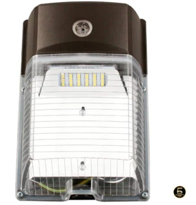 Wall Pack LED Light 26W Dusk To Dawn Photocell Outdoor Security Daylight 5000k - Picture 1 of 10