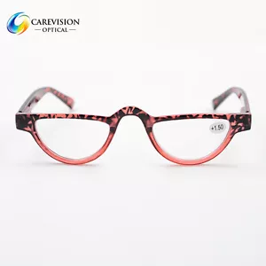 1X Gafas de lectura vintage con bisagra de primavera de media luna para mujer +1.00~+4.00 - Imagen 1 de 11