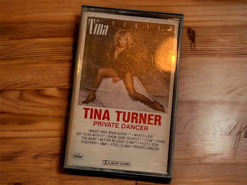 TINA TURNER Private Dancer Cassette Tape 1984 Capitol Records Funk R&B - Image 1 of 1