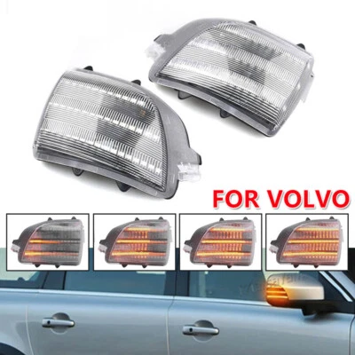 For Volvo XC90 Facelift 2007-2014 XC70 LED Dynamic Turn Signal Light Indicator - Image 1 of 4