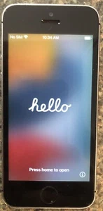 Apple iPhone SE - 32GB - Space Gray A1662 (Supports CDMA , GSM, LTE, UMTS)used - Picture 1 of 13