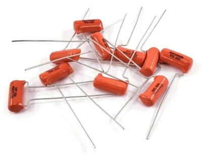 10x Condensador de tono de guitarra Orange Drop .047uf 200V 5% tolerancia serie 715P Foto 1 de 3