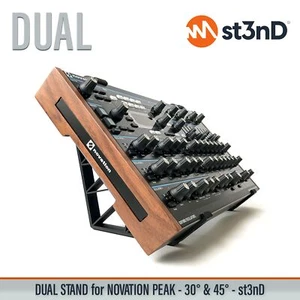 DUAL STAND for NOVATION PEAK - 30° and 45° - Picture 1 of 12