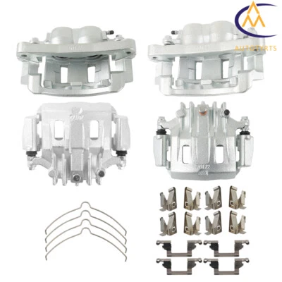 Front & Rear Set of 4 Brake Calipers for Ford 2000-2004 F-250 F-350 Super Duty Foto 1 de 4