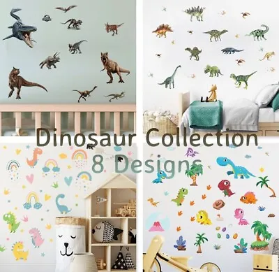 Dinosaur Wall Sticker Collection Kids Boys Girls Nursery Room Decor Wall Decal  • 12.99$