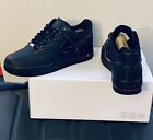 Size 10-M 11.5-W Nike Air Force 1 Low Black Nike BY YOU , New Never Used.