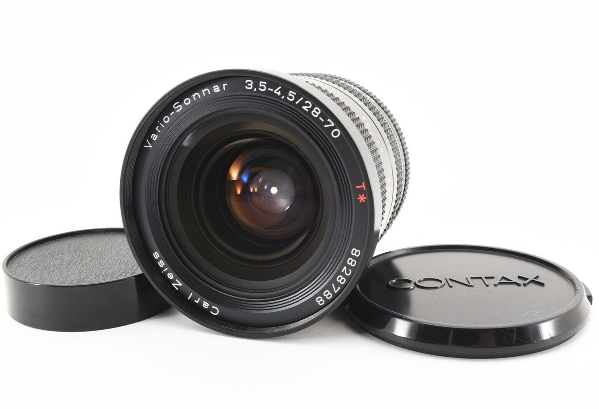 Contax ZEISS Vario-Sonnar T* Camera Lenses f/3.5-4.5 Maximum Contax ZEISS Vario-Sonnar T* Camera Lenses f/3.5-4.5 Maximum