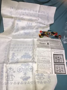 De Colección Paragon Buen Limpieza Estilo Primitivo X Puntada Lino Muestreador Kit Dos - Imagen 1 de 12