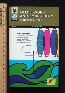 Needlework and Embroidery by Winifred Butler, 1966 1st Edition Pan Books PB - Picture 1 of 16