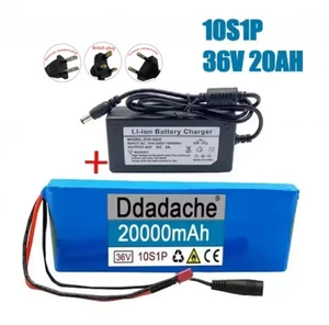 10S1P 36V 20Ah Battery Pack Li-ion Rechargeable Batteries Charging with Plug - Bild 1 von 10