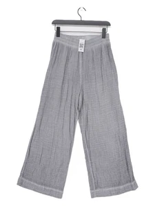 Crea Concept Women's Trousers UK 10 Grey 100% Cotton Wide-Leg Chino - Picture 1 of 5