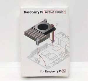 NEU Offizieller Raspberry Pi 5 Aktiv Kühler (SC1148) Kühlkörper Lüfter - Bild 1 von 3