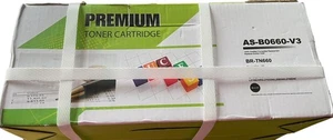 2 Premium Tonerkartuschen Schwarz Kompatibel mit Brother BR-TN660 Neu Beschädigte Verpackung - Bild 1 von 6