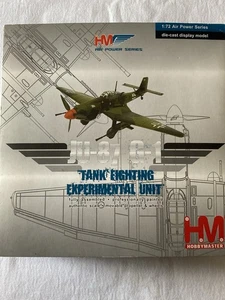 WW2 ๐ฉ๐ช Hobby Masters 1/72 Luftwaffe JU-87 G1-Tank Fighting Experimental Unit - Picture 1 of 23