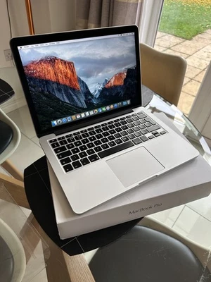 MacBook Pro,  13.3" Retina Display,  2015,  128GB SSD, 8GB Ram, 2.7GHz Core i5 - Image 1 of 4