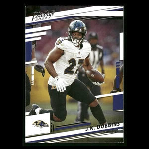 Tarjeta de fútbol americano J.K. Dobbins #21 2022 Panini Prestige Baltimore Ravens NFL - Imagen 1 de 3