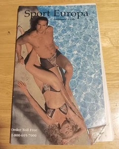SUMMER 1996 SPORT EUROPA Catalog Swimwear Fitness women men 90s fashion - Picture 1 of 7