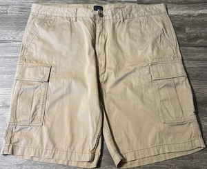Levi’s hellbraune Herrenshorts Cargo Druckknopfverschluss Tasche 9” Schrittlänge Größe 44 - Bild 1 von 9