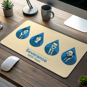 Office Meets Intrigue - Tappetino Mouse Pad Severance MDR Team per la configurazione della scrivania - Foto 1 di 4