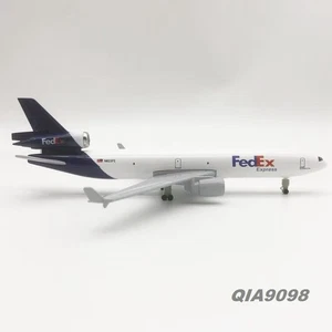 New About 20cm Length Fedex Express MD-11 Aircraft Diecast Metal Model - Picture 1 of 2