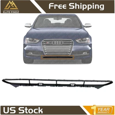 NEW Front Bumper Lower Grille Primed For 2013-2016 Audi A4 / A4 Quattro Sedan Foto 1 de 4