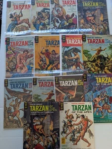 Lote 14 Cómics Llave Dorada Tarzán de los Simios De Colección ERB Héroe de la Selva - Imagen 1 de 8