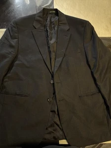 Cappotto giacca sportiva uomo Lauren By Ralph Lauren 100% lana tinta unita nero taglia 44R - Foto 1 di 14