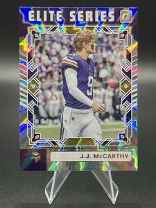 2025 Panini Donruss - J.J. McCarthy #TES - JMC Elite Series Holo Insert Vikings 2 - Bild 1 von 2