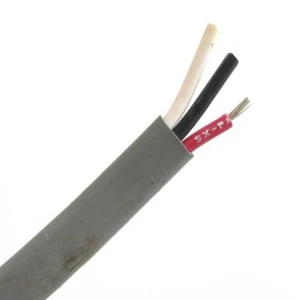 Cobra B7G16T-33 16AWG 3-conductor Flat Marine Wire, Gray, 50ft - Picture 1 of 1