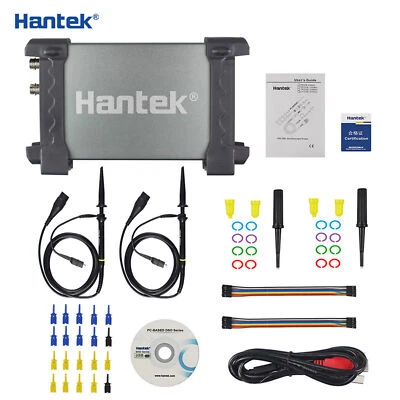 Hantek 6022BL 2CH 20MHz 48MSa/s PC USB Oszilloskop 16CH Logik-Analysator