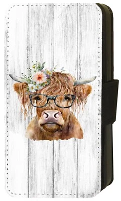 Highland Cow - Animal for iPhone/Pixel/Galaxy Flip/Wallet Phone Case Cover - Image 1 of 4