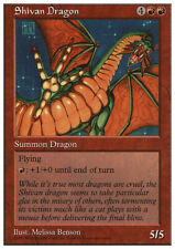 Shivan Dragon X (4) Fifth Edtion MTG Excellent/Near Mint- 4RCards
