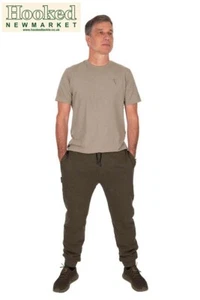 Fox Collection Green & Black Sherpa Joggers  *ALL SIZES* - Picture 1 of 6