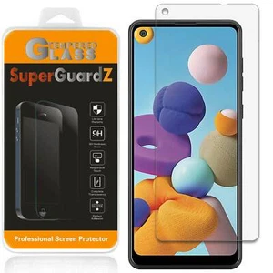 SuperGuardZ Tempered Glass Screen Protector Guard Shield For Samsung Galaxy A21s - Picture 1 of 11