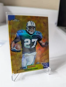 1999 TOPPS FINEST GOLD REFRACTOR #15 - EDDIE GEORGE - (#/100) - Picture 1 of 5
