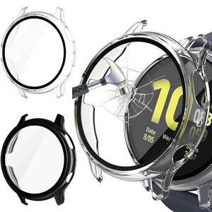 [PACK DE 2] Coque Samsung Galaxy Watch Active 2 40 mm/44 mm, antichoc [cadre noir] - Photo 1 sur 9