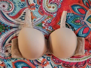 Natori Beige Underwire Lace Detail Bra - Size 34G - Picture 1 of 5