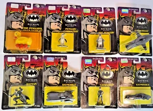 Komplettsatz 1992 Batman Returns 8 Die-Cast-Metallfiguren - Bild 1 von 11