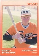 1988 Hagerstown Suns Star #21 Randy Strijek