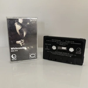 WHITESNAKE '84 Canadian GEFFEN cassette SLIDE IT IN XM5-4018 - Imagen 1 de 2