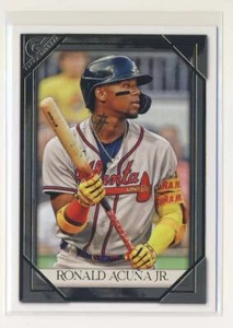 2021 Topps Gallery #56 Ronald Acuna Jr. Atlanta Braves BX8 - Picture 1 of 2
