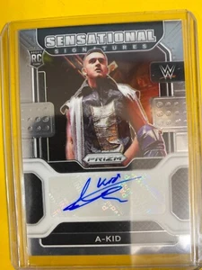 DA10415 2022 Panini Prizm WWE Sensational Signatures #SSAKD A-Kid AUTO AUTOGRAPH - Picture 1 of 2
