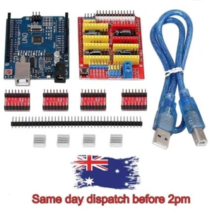For CNC Shield V3.0 R3 Board+4PCS A4988 Driver Kit 3D Printer Module - Picture 1 of 6