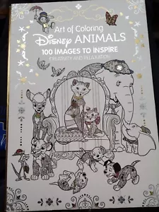 Art of Coloring Ser.: Art of Coloring: Disney Animals : 100 Images to Inspire - Imagen 1 de 7