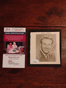 Vintage Country Legend Marty Robbins signed handsigniert 4x 4 Foto JSA zertifiziert - Bild 1 von 2