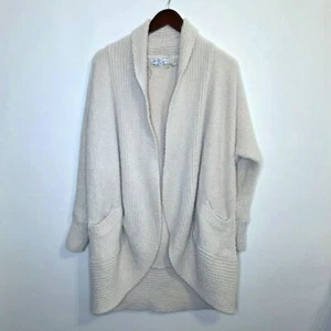 Cupcakes und Kaschmir beige offene weiche Strickjacke Größe M - Bild 1 von 9